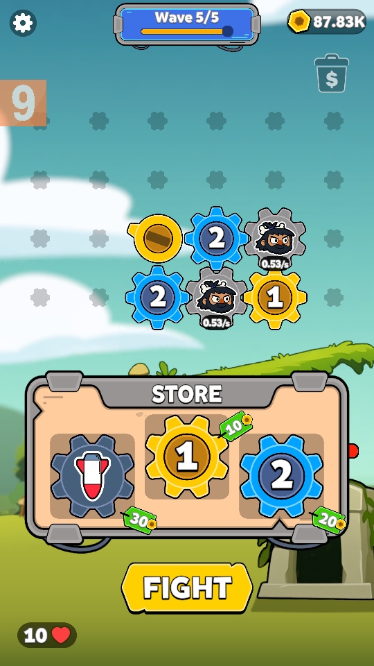 齿轮战争无限金币破解版(Gear Fight) 3.6.0安卓版 齿轮战争无限金币破解版(Gear Fight) 3.6.0安卓版