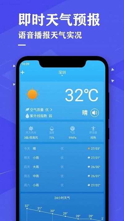 即时天气预报 即时天气预报