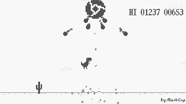 谷歌小恐龙手机版(Dino T-Rex)