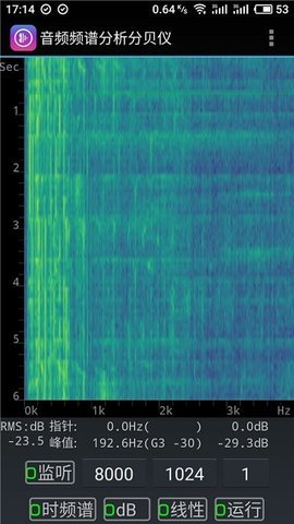 音频频谱分析分贝仪 音频频谱分析分贝仪