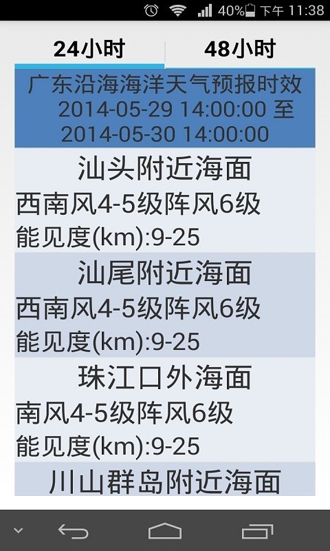 海洋天气 海洋天气