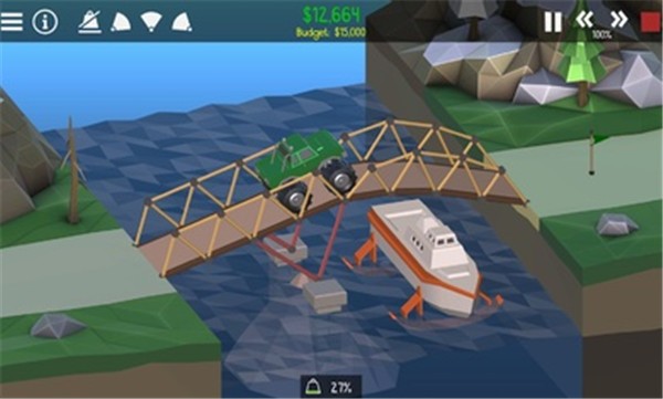 桥梁构造者2内置菜单 桥梁构造者2内置菜单