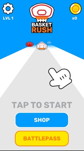 点击篮球跑 点击篮球跑