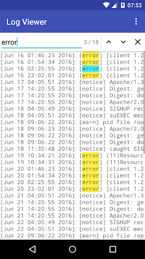 Log Viewer(日志查看器) Log Viewer(日志查看器)