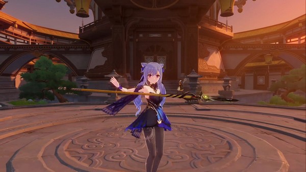 原神刻晴触摸 原神刻晴触摸