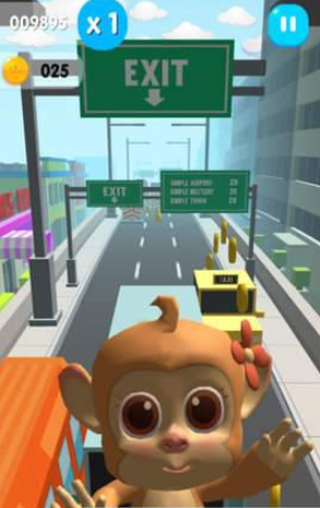 猴子跑酷冒险 猴子跑酷冒险