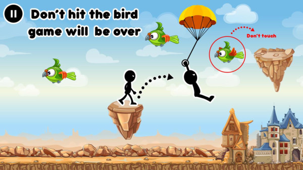 火柴人你飘了 火柴人你飘了