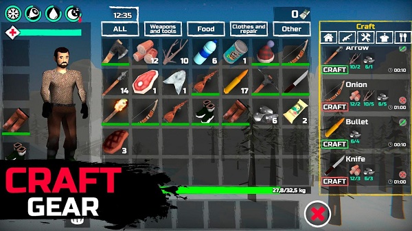 冬季森林生存游戏 冬季森林生存游戏