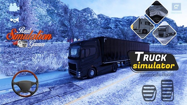 欧洲雪地卡车模拟器(Truck Simulator Snow Mountain) 欧洲雪地卡车模拟器(Truck Simulator Snow Mountain)