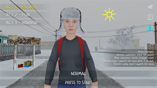 逃跑男孩官方正版下载(学生潜行逃亡)