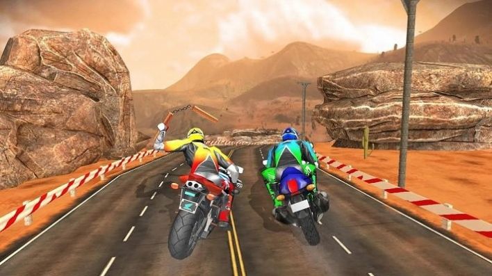 暴力摩托手游中文版Road Rash Rider 暴力摩托手游中文版Road Rash Rider