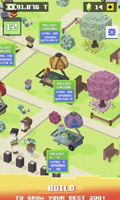 Blocky Zoo Tycoon - Idle Game(像素动物园大亨) Blocky Zoo Tycoon - Idle Game(像素动物园大亨)