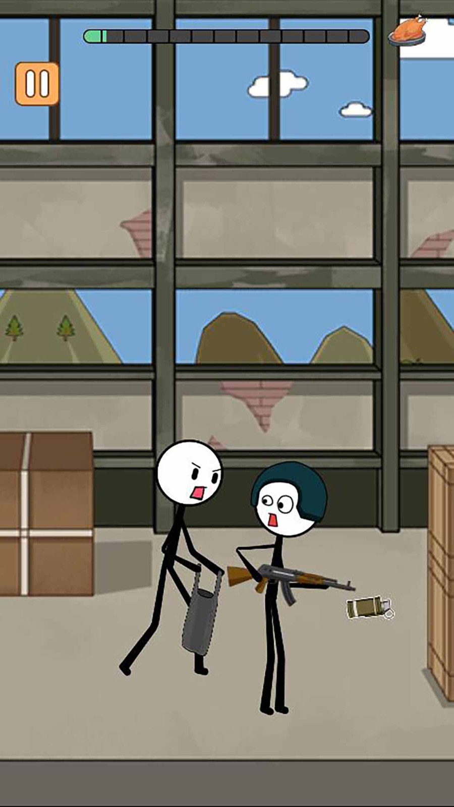 火柴人吃鸡大冒险 火柴人吃鸡大冒险