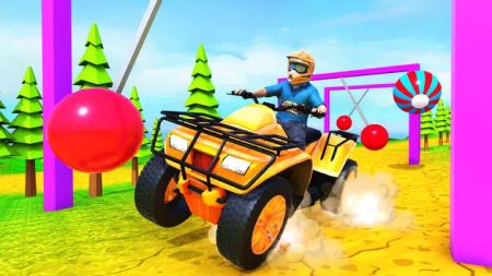 四轮拖拉机赛车Dirt Track Quad Bike Racing 四轮拖拉机赛车Dirt Track Quad Bike Racing