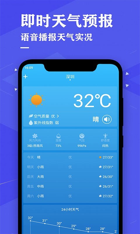 即时天气预报 即时天气预报