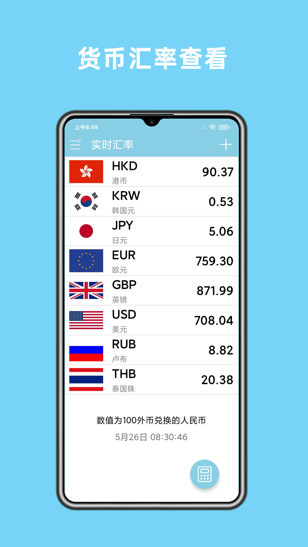 实时汇率 实时汇率