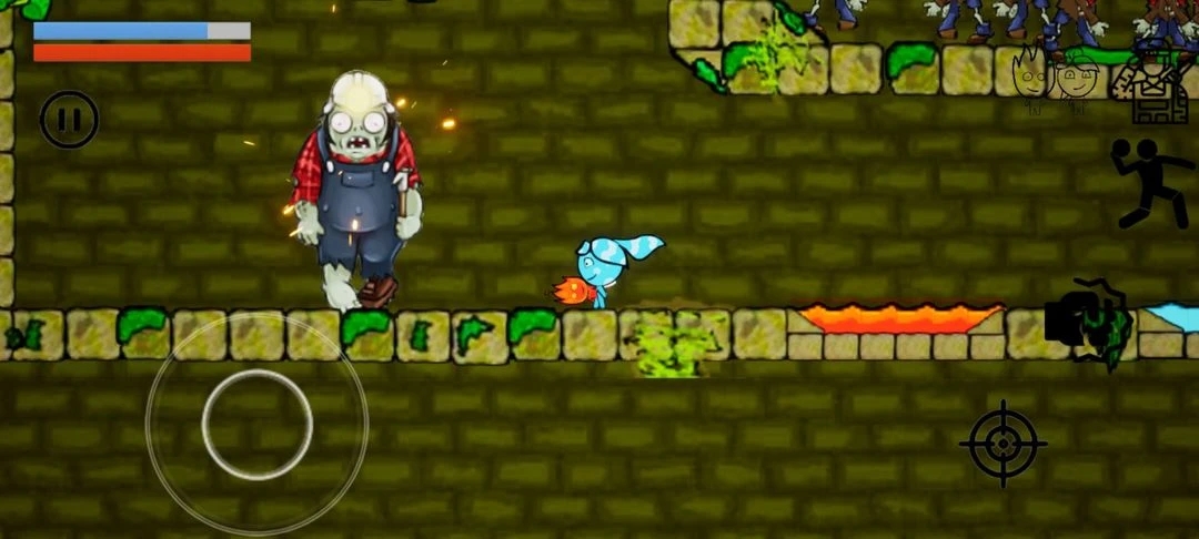 冰火人大战僵尸 冰火人大战僵尸