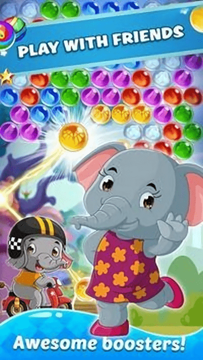 大象泡泡射手免费版(Bubble Shooter) 大象泡泡射手免费版(Bubble Shooter)