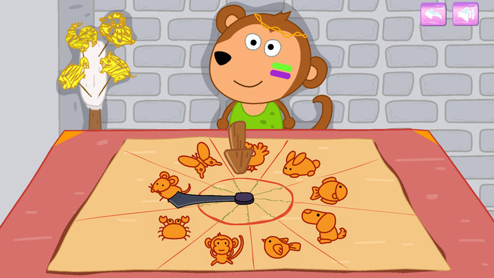 兔宝宝逛中华美食城 兔宝宝逛中华美食城