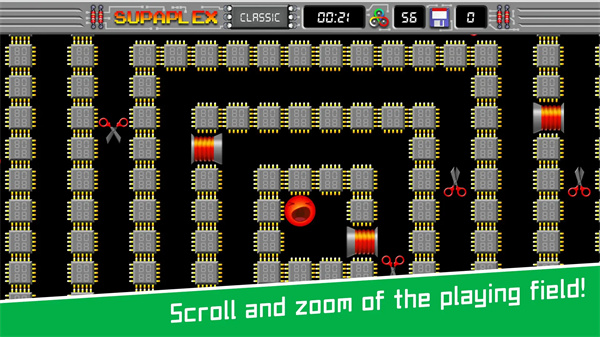 超级网络吃豆人(Supaplex)最新版 超级网络吃豆人(Supaplex)最新版
