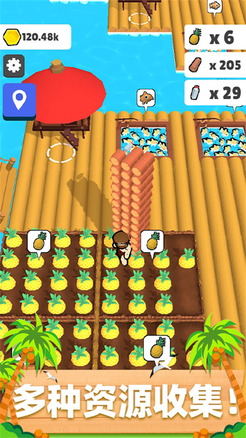 木筏小岛 木筏小岛