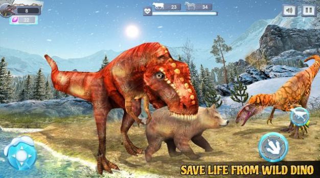 恐龙动物战斗模拟器(Winter Dino Simulator 2022) 恐龙动物战斗模拟器(Winter Dino Simulator 2022)