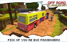 Off-Road Hill Driver Bus Craft(方块越野公交车) Off-Road Hill Driver Bus Craft(方块越野公交车)