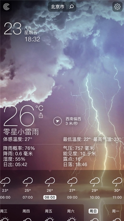 朗月天气 朗月天气