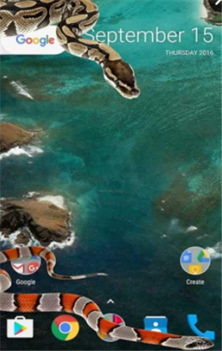 蛇屏幕恶作剧 - iSnake 蛇屏幕恶作剧 - iSnake