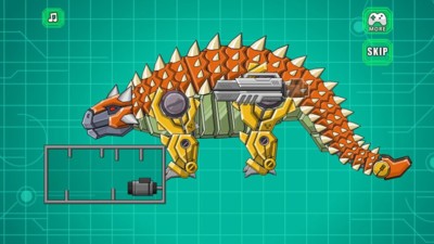 机器甲龙组装 机器甲龙组装