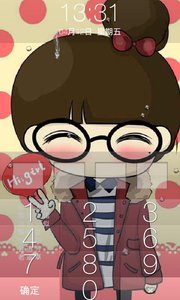 小希主题密码锁屏 小希主题密码锁屏