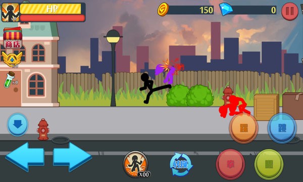 火柴人热血格斗 火柴人热血格斗