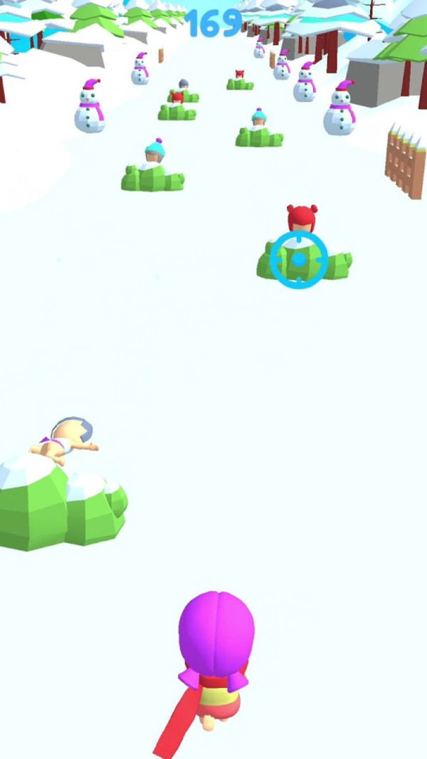 扔雪球大战 扔雪球大战