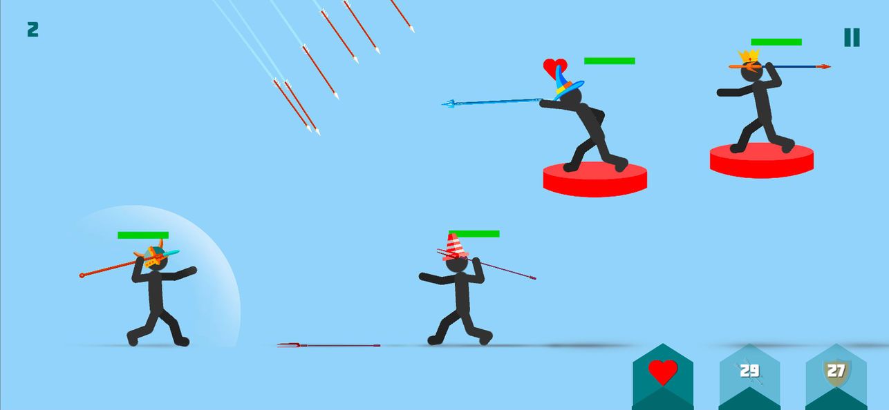 火柴人长枪兵 火柴人长枪兵