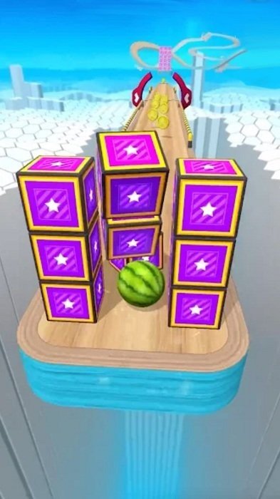 天空滚动的球球 天空滚动的球球