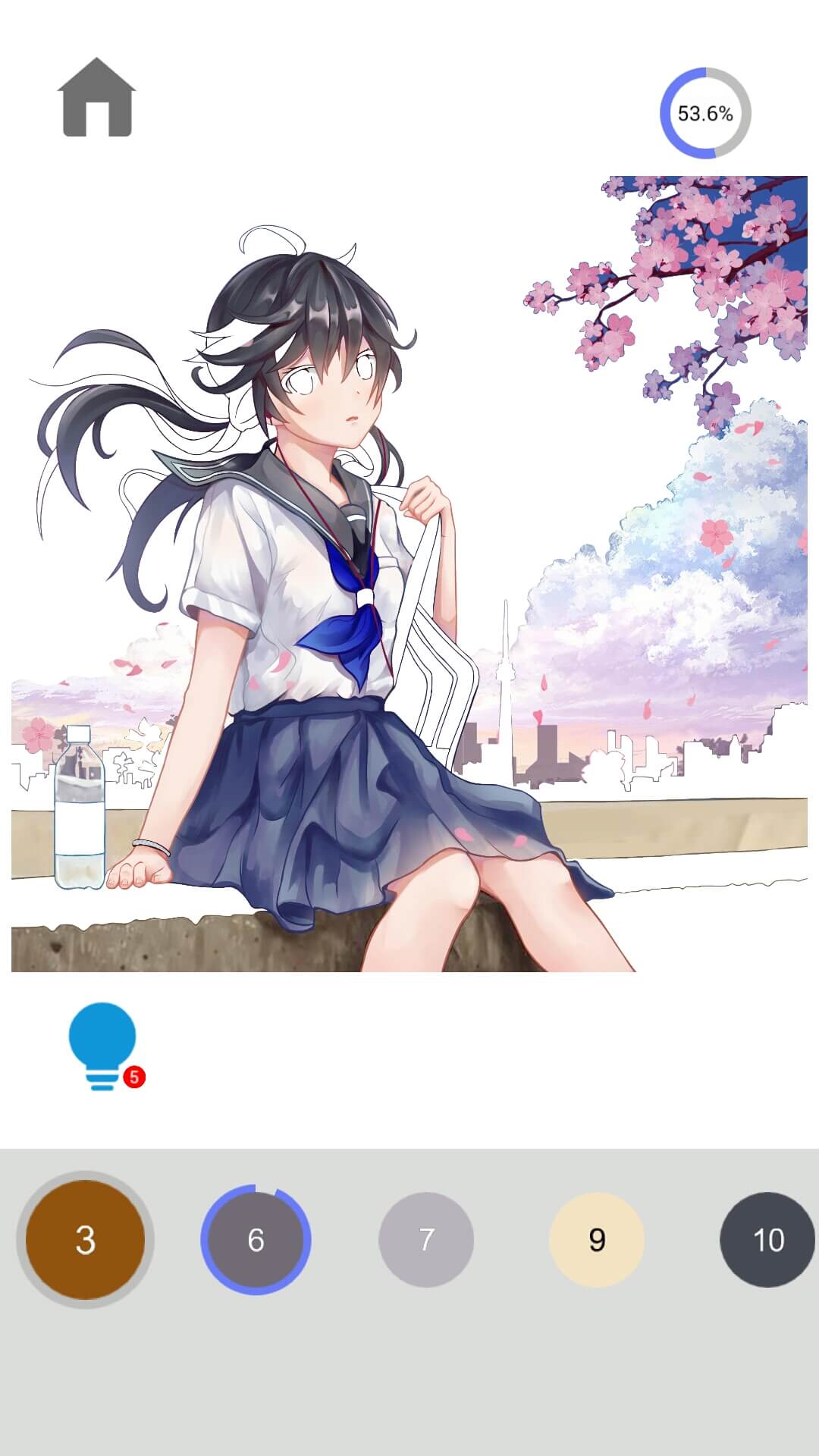 指尖涂色 指尖涂色