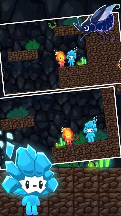 红蓝冰火双人游戏 红蓝冰火双人游戏