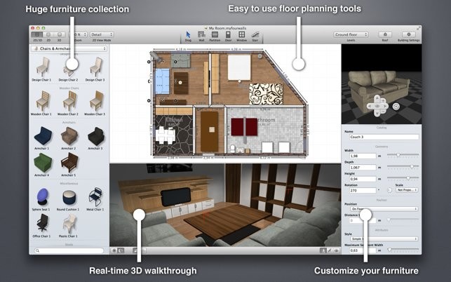 myfourwalls(家居设计软件) myfourwalls(家居设计软件)