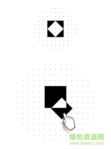 黑白七巧板(Tangram) 黑白七巧板(Tangram)