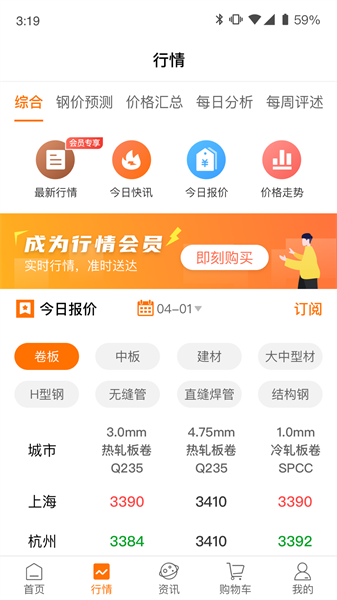 中钢网app(免费钢材交易平台) 中钢网app(免费钢材交易平台)