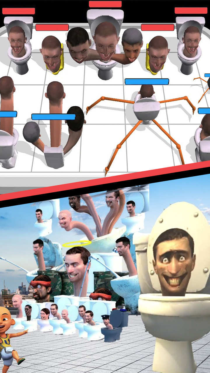 马桶人合并战争 马桶人合并战争