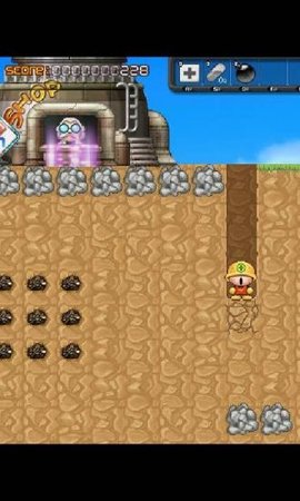 挖地小子第一关 挖地小子第一关