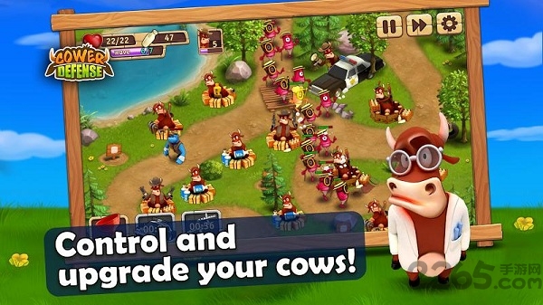 公牛大战外星人手机版(Cower Defense) 公牛大战外星人手机版(Cower Defense)