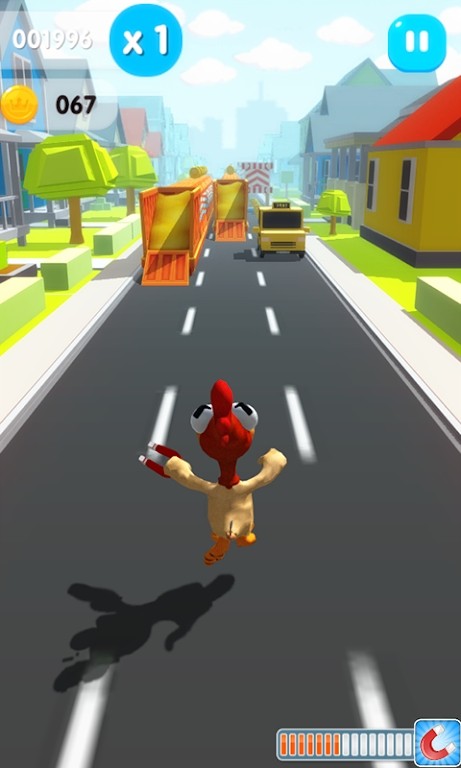 小鸡赛跑 小鸡赛跑