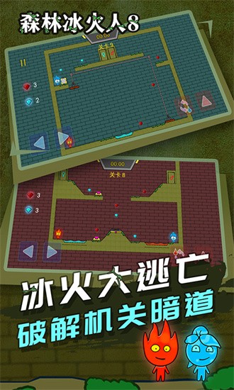 森林冰火人 森林冰火人