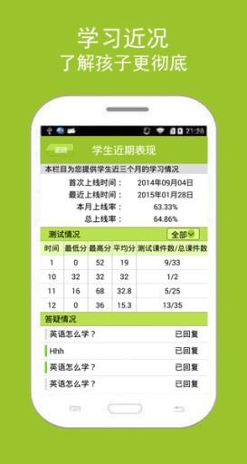 五家一在线辅导网家长助手 五家一在线辅导网家长助手