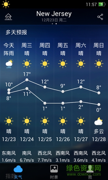 墨迹天气手机版 墨迹天气手机版