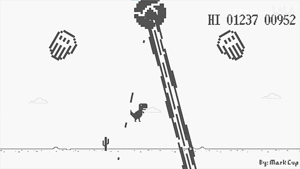 谷歌小恐龙手机版(Dino T-Rex)