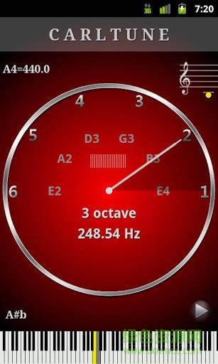 carltune半音阶调谐器 carltune半音阶调谐器